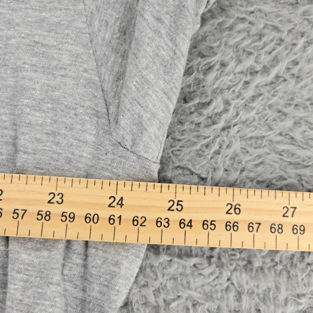 Levi's‎ Shirt Mens XXL Gray Heather Palm Graphic Tab Spellout Short Sleeve Crew
